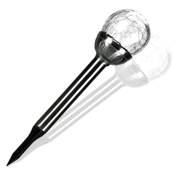 6x Mini Solar Crackle Ball Garden Stake Lights – RGB Colour Changing LED for Outdoor Pathways - Image 7